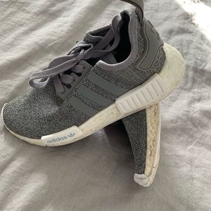 Gray Adidas NMDs